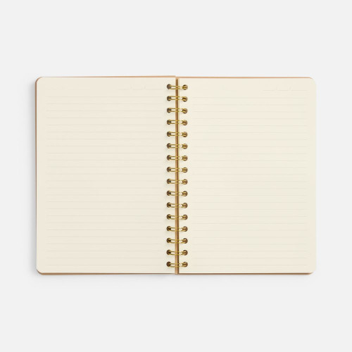 Ежедневник Spiral, недатированный, бежевый