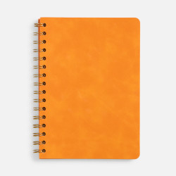 Ежедневник Spiral, недатированный, оранжевый