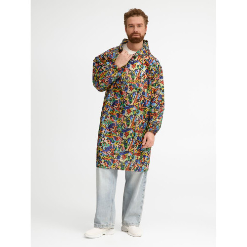 Дождевик-анорак Alatau с полной запечаткой на заказ Дождевик-анорак Alatau с полной запечаткой на заказ