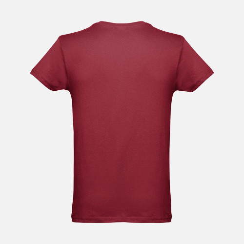 Футболка мужская Luanda, бордовая Футболка мужская Luanda, бордовая