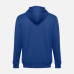 Толстовка мужская на молнии с капюшоном Amsterdam, ярко-синяя