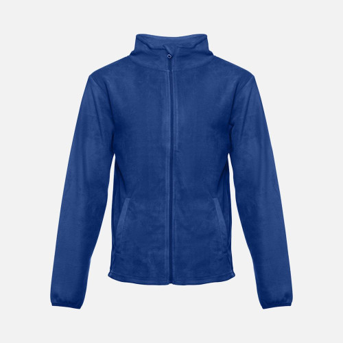 Куртка флисовая мужская Helsinki, ярко-синяя Куртка флисовая мужская Helsinki, ярко-синяя