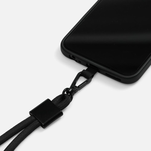 Шнурок для телефона TrendHand, черный Шнурок для телефона TrendHand, черный