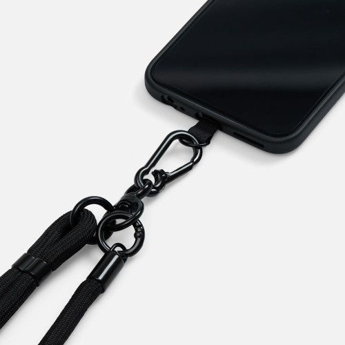 Шнурок для телефона OmniHold, черный Шнурок для телефона OmniHold, черный
