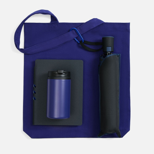 Набор Flexpen Black Walk, черный с синим