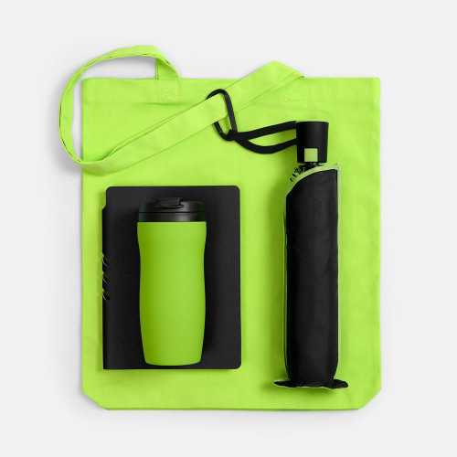 Набор Flexpen Black Walk, черный с зеленым