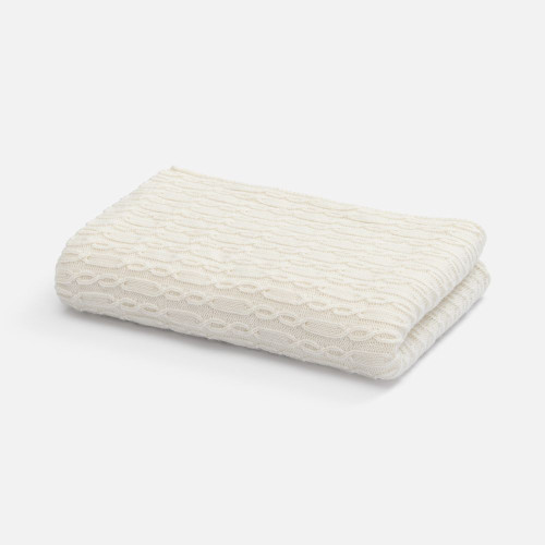 Плед Knitline, белый (молочный) Плед Knitline, белый (молочный)