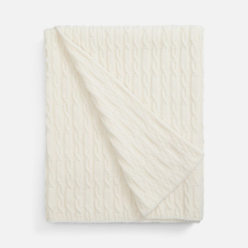 Плед Knitline, белый (молочный) Плед Knitline, белый (молочный)
