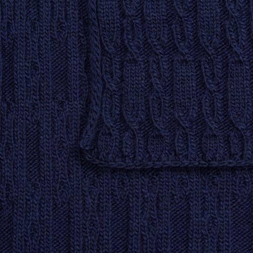 Плед Knitline, темно-синий (сапфир) Плед Knitline, темно-синий (сапфир)