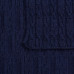 Плед Knitline, темно-синий (сапфир) Плед Knitline, темно-синий (сапфир)