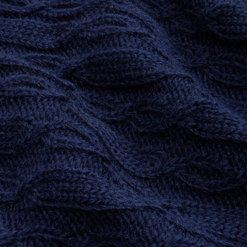 Плед Knitline, темно-синий (сапфир) Плед Knitline, темно-синий (сапфир)