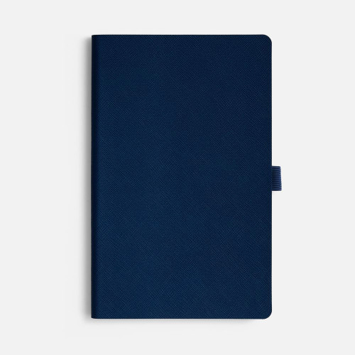 Ежедневник Lungo, недатированный, темно-синий