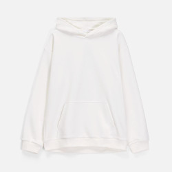 Худи унисекс оверсайз Songo, молочно-белое