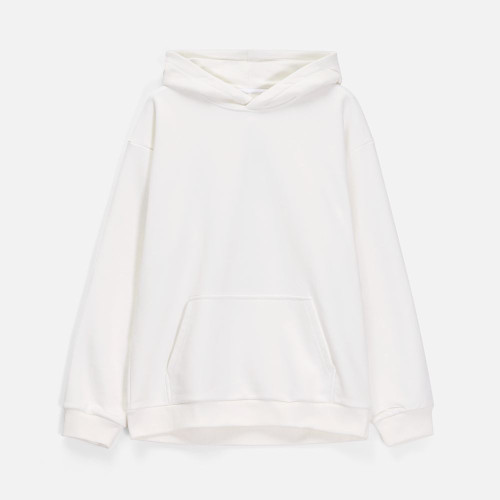 Худи унисекс оверсайз Songo, молочно-белое Худи унисекс оверсайз Songo, молочно-белое