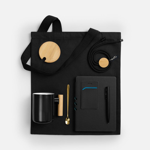 Набор Trait Office, черный с бирюзовым