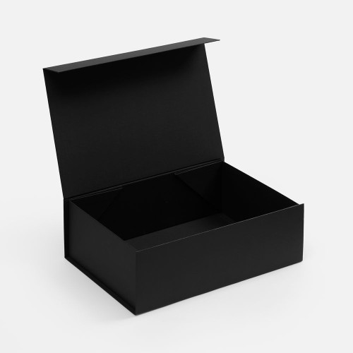 Коробка складная RealBig Fold, черная Коробка складная RealBig Fold, черная