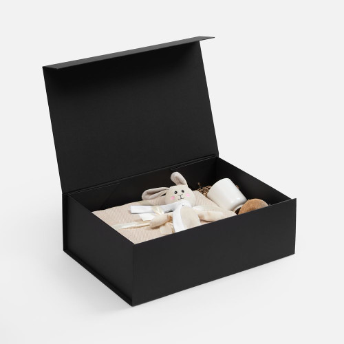 Коробка складная RealBig Fold, черная Коробка складная RealBig Fold, черная