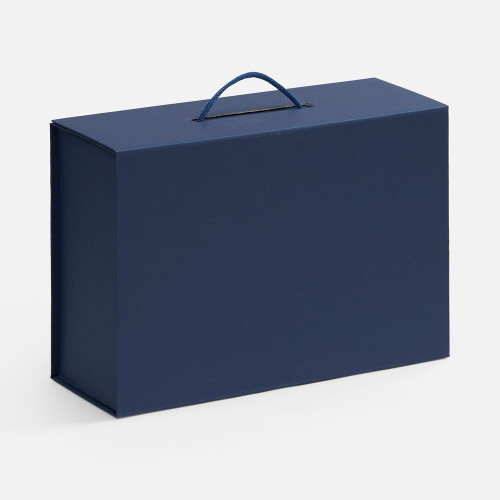 Коробка складная New Case Fold, темно-синяя Коробка складная New Case Fold, темно-синяя