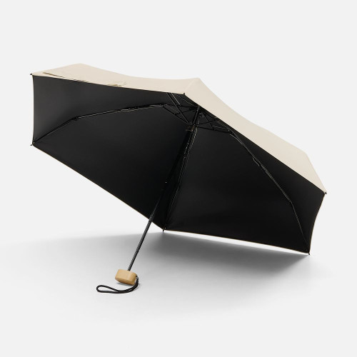 Зонт складной RainCase в чехле-сумке, бежевый Зонт складной RainCase в чехле-сумке, бежевый