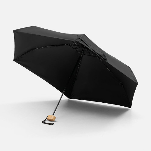 Зонт складной RainCase в чехле-сумке, черный Зонт складной RainCase в чехле-сумке, черный