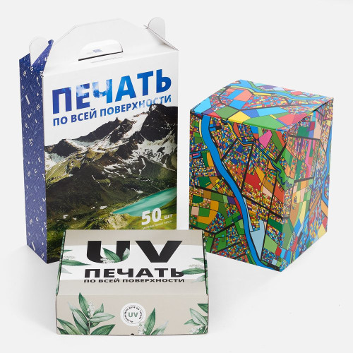 Коробка с печатью на заказ Freeform, XL Коробка с печатью на заказ Freeform, XL