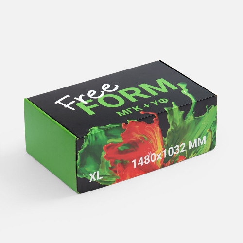 Коробка с печатью на заказ Freeform, XL Коробка с печатью на заказ Freeform, XL