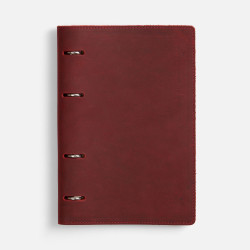 Ежедневник inStream, недатированный, красный
