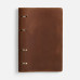 Ежедневник inStream, недатированный, коричневый