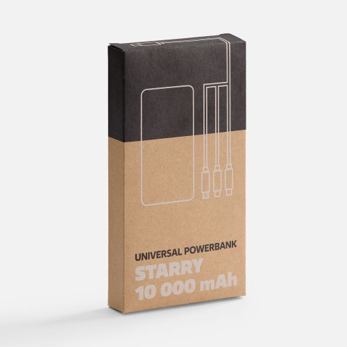 Аккумулятор Uniscend Starry Light, 10000 мАч, синий