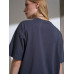 Футболка Oversize Premium, темно-серая (антрацит)