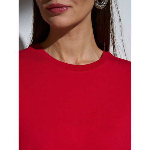 Футболка Oversize Premium, красная