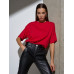 Футболка Oversize Premium, красная