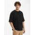 Футболка Oversize Premium 210, черная