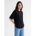 Футболка Oversize Premium 210, черная