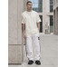 Футболка Oversize Premium 210, молочно-белая