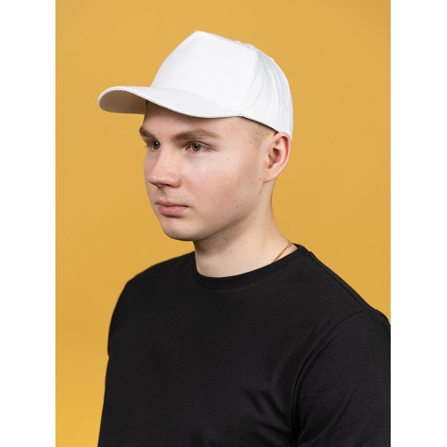 Бейсболка Basic, белая