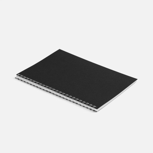 Блокнот Salvador в клетку, черный ver.2 Блокнот Salvador в клетку, черный ver.2