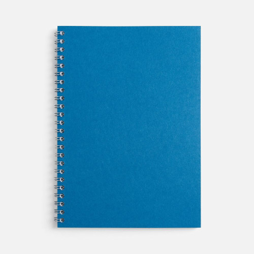 Блокнот Salvador в клетку, синий ver.2 Блокнот Salvador в клетку, синий ver.2