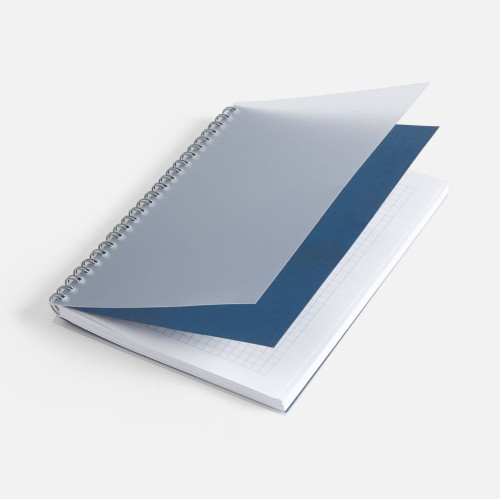 Блокнот на пружине Novalis, синий Блокнот на пружине Novalis, синий