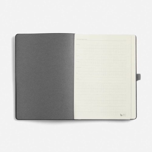 Ежедневник Peel Flex, недатированный, серый