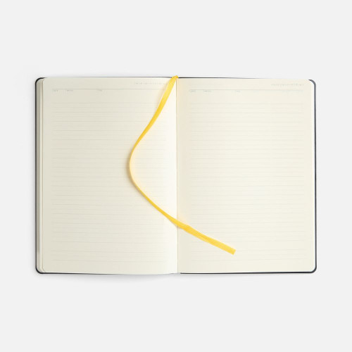 Ежедневник Flex Shall New, недатированный, черный