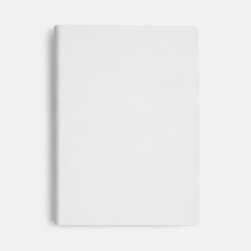 Ежедневник Flex Shall New, недатированный, белый