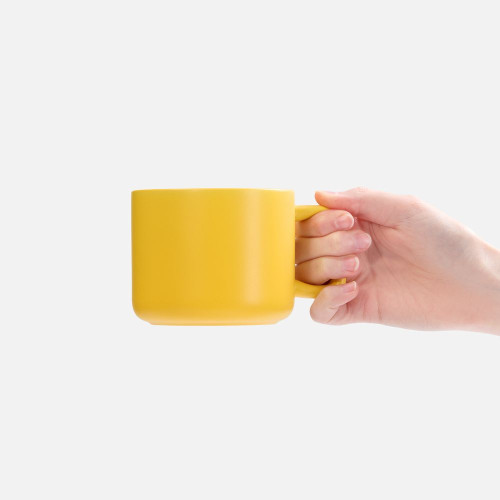 Чашка Jumbo в коробке матовая, желтая Чашка Jumbo в коробке матовая, желтая
