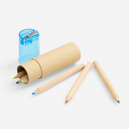 Набор карандашей Pencilvania Office с точилкой, синий Набор карандашей Pencilvania Office с точилкой, синий