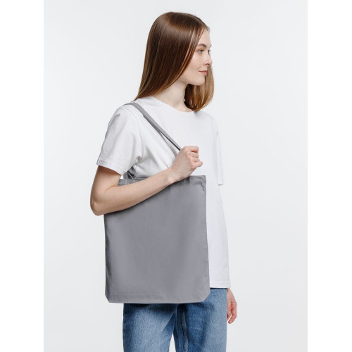 Холщовая сумка Strong 210, серая Холщовая сумка Strong 210, серая