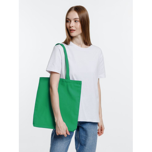 Холщовая сумка Strong 210, зеленая Холщовая сумка Strong 210, зеленая