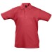 Рубашка поло детская Summer II Kids 170, красная Рубашка поло детская Summer II Kids 170, красная