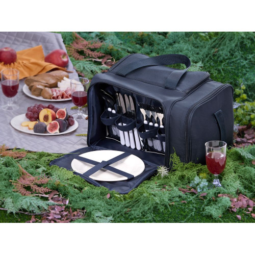 Набор для пикника Campello на 4 персоны, темно-синий Набор для пикника Campello на 4 персоны, темно-синий