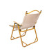 Стул MW02 складной, бежевый