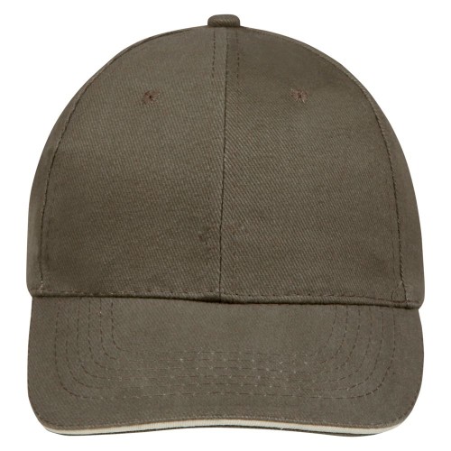 Бейсболка Buffalo, хаки с бежевым Бейсболка Buffalo, хаки с бежевым